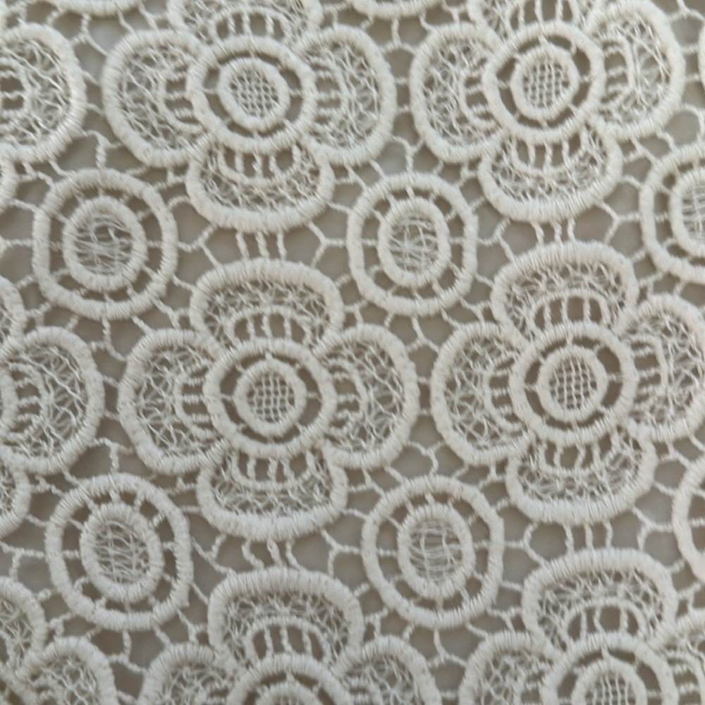 Banana Republic Cream Lace Short Size 6 - Picture 3 of 6